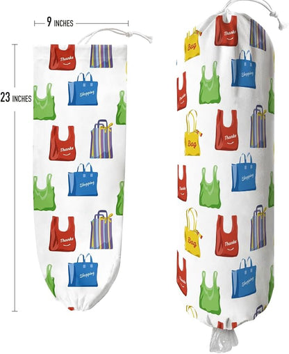 Plastic Bag Holder Wall Mount Grocery Bag Holder - Image 6