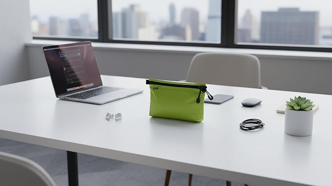 GOX Travel Toiletry Bag, Carry On Small Zipper Pouch, Cosmetic Kit Makeup - Image 4