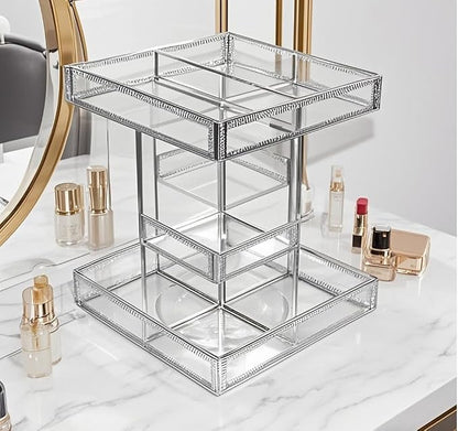 Hersoo 360 Degree Rotation Cosmetic Organizer -Premium Makeup Storage - Image 2