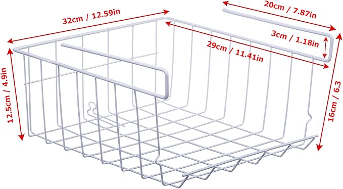 Under Shelf Storage Basket - Image 2