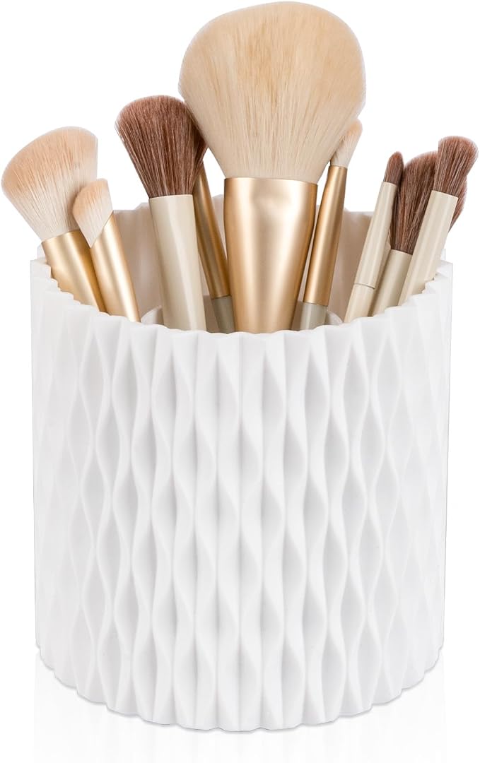 Anyoifax Makeup Brush Holder Organizer 360°Rotating Make Up Brushes Container by Anyoifax