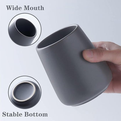 Grey Toothbrush Holder for Bathroom - Image 2