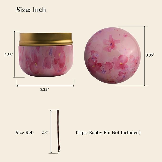Magnetic Bobby Pin Holder, 2-in-1 Design Bobby Pins Collector and Storage - Image 2
