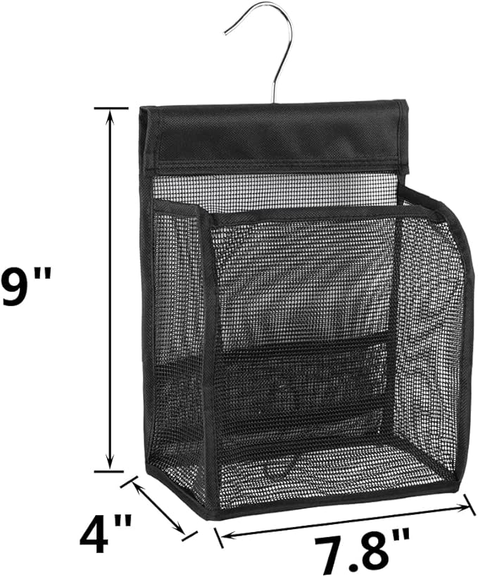 ALYER Hanging Mesh Shower Caddy Organizer Bathroom Storage Bag - Image 2