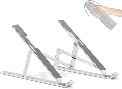 Laptop Stand, Adjustable Aluminum Foldable Portable Holder, Upgrade Whole - Image 9