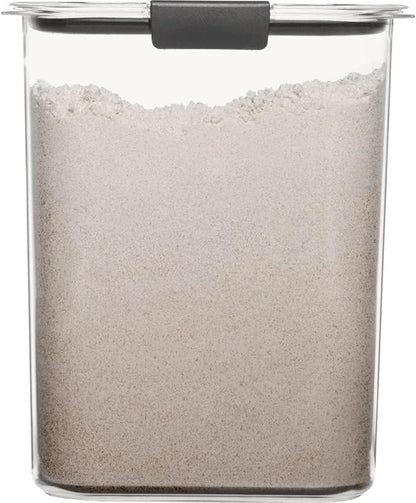 Rubbermaid Brilliance Food Storage Container, Airtight | Clear/Grey | - Image 4
