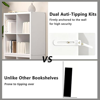 CTESNE【2026 Thick Border Wood】 Cube Storage Organizer Bookcase - Image 5