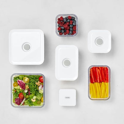 VAKUEN Premium Airtight Food Storage Containers, Square 2PC/Set, Smart - Image 5
