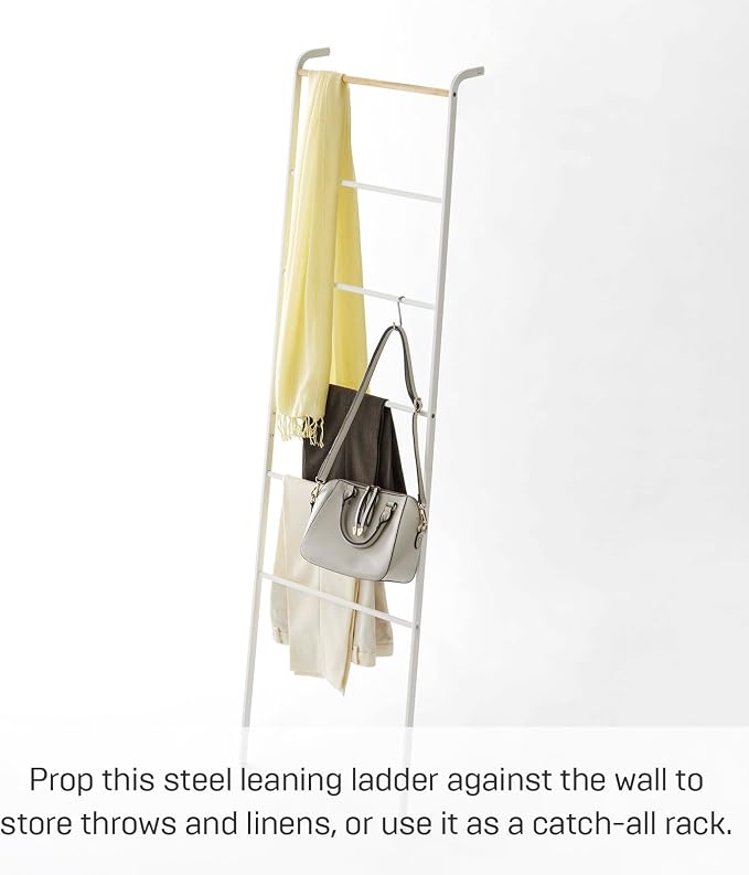 Yamazaki Home Tower Leaning Ladder Rack, Space Saving - Image 2