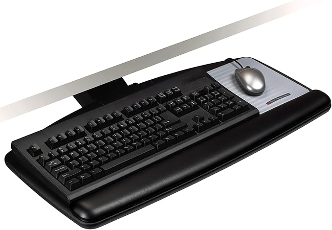 3M Keyboard Tray, Just Lift to Adjust Height and Tilt, Sturdy Tray Includes Gel by Unknown