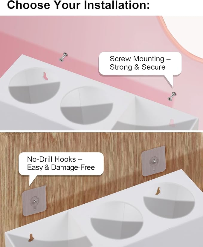 Hair Tool Organizer, Hair Dryer Holder - Image 4