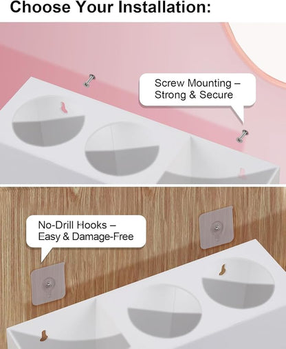 Hair Tool Organizer, Hair Dryer Holder - Image 4