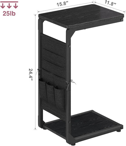 Small Black TV Tray, Trays Table - Image 2