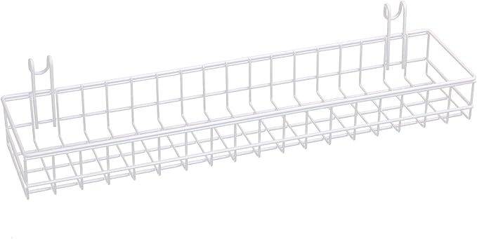 Kaforise Multipurpose Mesh Wall Metal Wire Basket, Grid Panel Hanging Tray by Kaforise