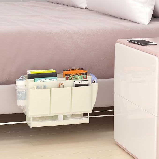 Bedside Caddy Bedside Organizer, Bed Caddy - Image 8