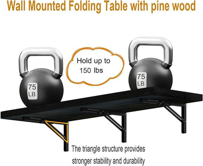 IAE Wall Mounted Folding Table - Image 5