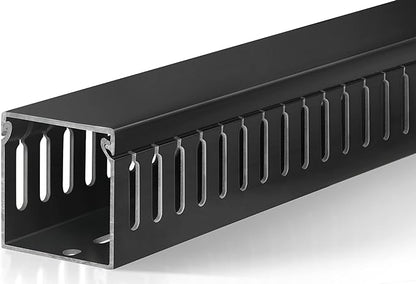 ZhiYo 2x2inCable Raceway, 6.6ft Server Rack Cable Management Under Desk Cord by ZhiYo