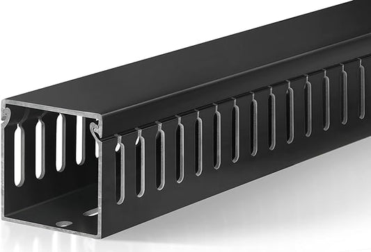ZhiYo 2x2inCable Raceway, 6.6ft Server Rack Cable Management Under Desk Cord by ZhiYo