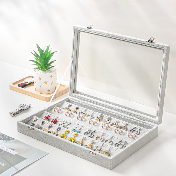 Coward Earring Organizer Tray Box - Image 2