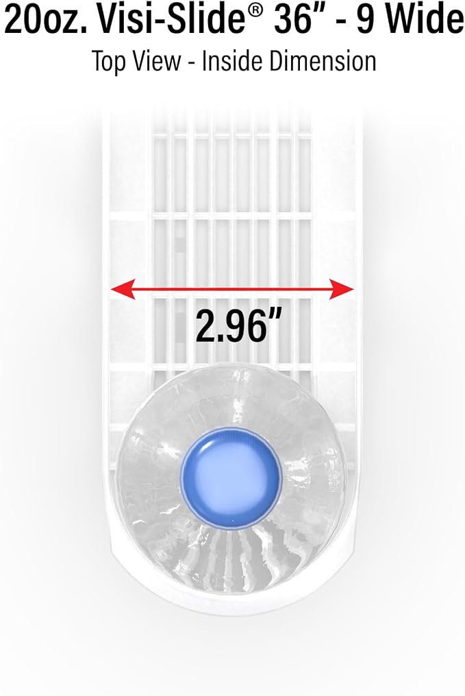 Display Technologies Visi-Slide Gravity Fed Extended Organizer - Image 8