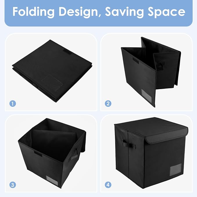 1/4 Pcs Vinyl Record Storage Box - Image 6