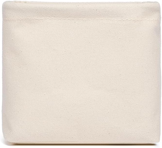 Foldable Storage Bins with Lids Cotton Canvas Rectangular Storage Box Ideal - Image 7