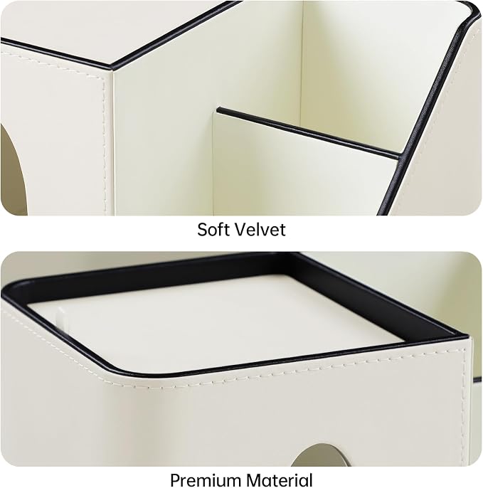 PU Leather Square Tissue Box Cover - Image 6