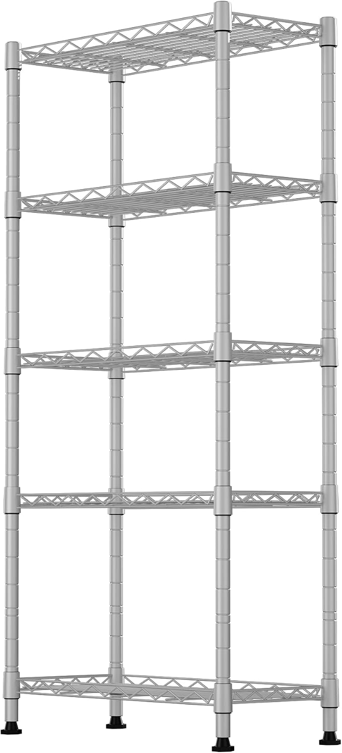 GIOTORENT 5-Wire Garage Shelving Storage Shelves, Kitchen Storage Adjustable by GIOTORENT