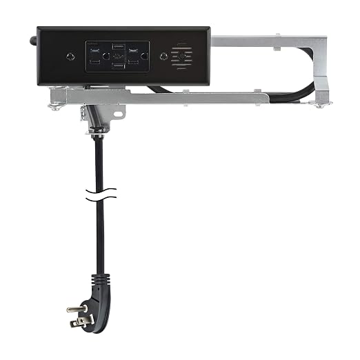 Docking Drawer Blade in-Drawer Outlet, Integrated Safety Shutoff, USB-A & 15 by DockingDrawer