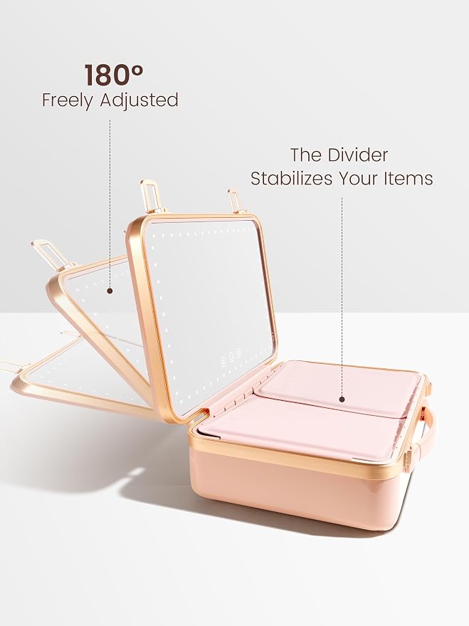 ROWNYEON Travel Makeup Case - Image 6