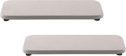 2 Pcs Water Absorbing Stone Trays, Kitchen/Bathroom Sink Soap Dish, Diatomite by NiuYichee