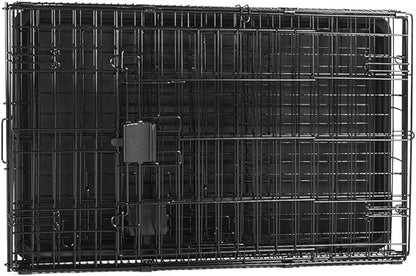 Amazon Basics Durable, Foldable Metal Wire Dog Crate - Image 4