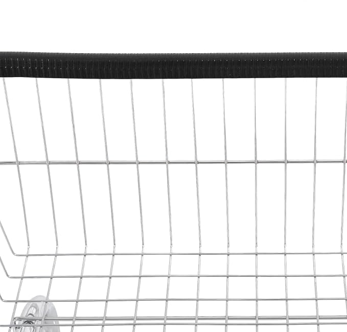 Laundry Cart, Steel Wire Laundry Cart, Laundry Basket - Image 8