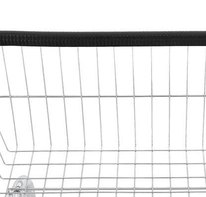 Laundry Cart, Steel Wire Laundry Cart, Laundry Basket - Image 8