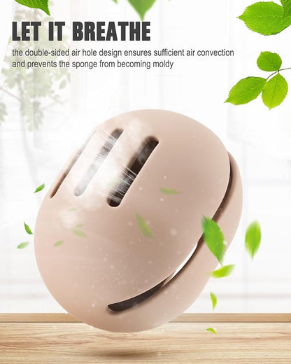 FERYES Makeup Sponge Holder – Shatterproof Eco-Friendly Silicone Beauty Make Up - Image 5