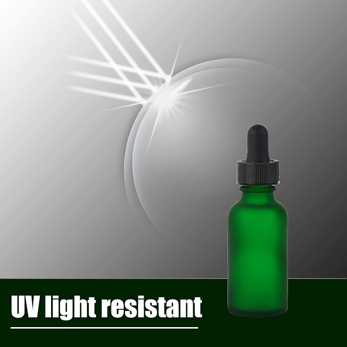 48 Pcs, 1oz Glass Dropper Bottle, Leakproof Tincture Bottles - Image 4