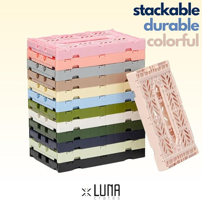 Collapsible Storage Box, Foldable Crate Organizer Bin - Image 7
