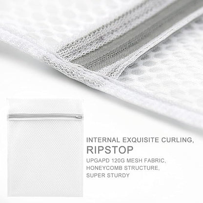 Mesh Laundry Bags for Delicates, Durable Zipper Wash Bags for Delicates - Image 5