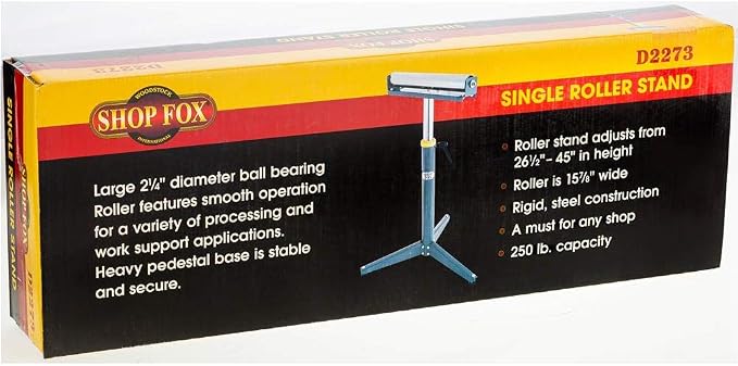 Shop Fox D2273 Single Roller Stand - Image 3
