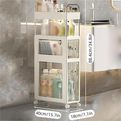Narrow Bathroom Storage Rack - Image 2