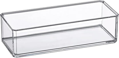 Amazing Abby - Glamour - Acrylic 1-Compartment Makeup Organizer, Transparent - Image 4