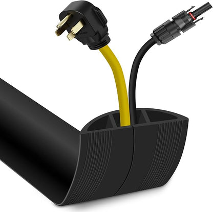 Floor Cord Cover 10FT Cord Covers by JAHOMFAI