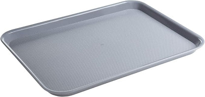 Eslite Rectangular Plastic Serving Trays, Fast Food Serving Cafeteria Trays - Image 2