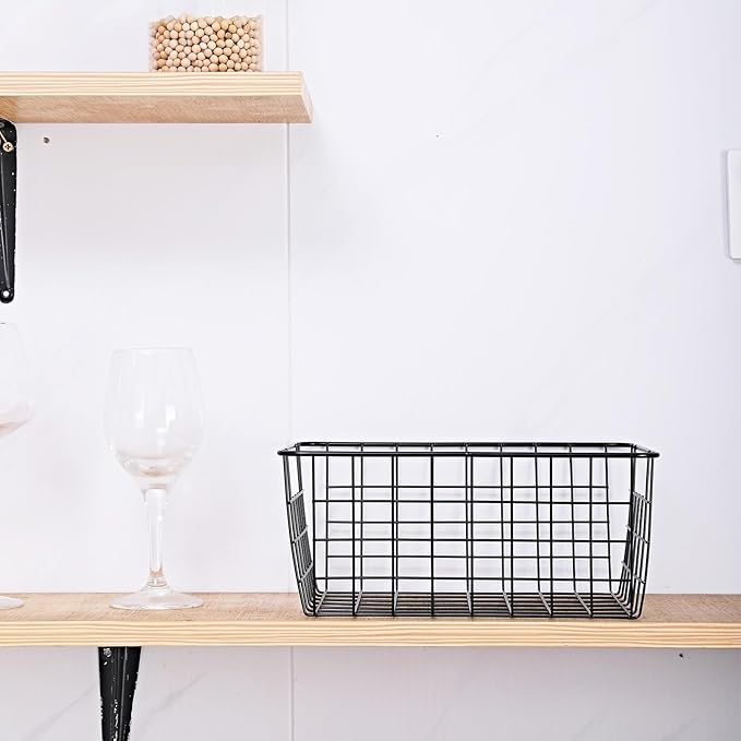 11" Upright Freezer Storage Baskets, Bathroom Organizing - Image 4