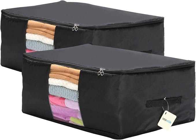 Clothing Pillow Beddings Blankets Organizer Storage Containers by VEAMOR