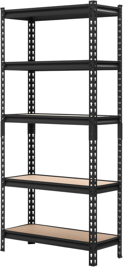 VEVOR Storage Shelves, 5-Tier Adjustable, 2000 lbs Capacity, Heavy Duty Garage - Image 9