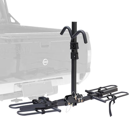Young 2 Bike Rack Hitch Mount Foldable Platform Style, Bicycle Carrier by YoungElectric