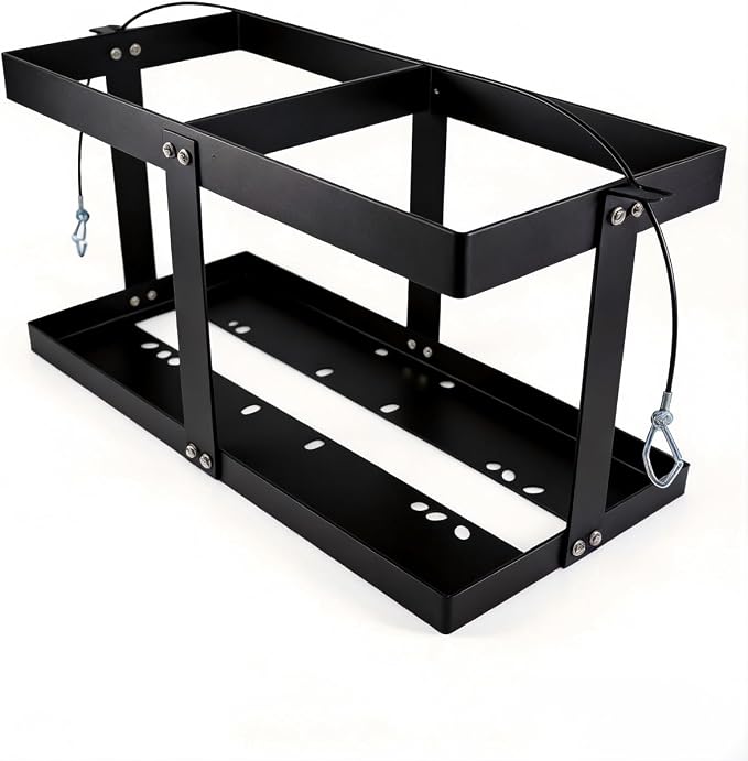 Gas Can 5 Gallon Fuel Container Holder, Fits Two 5 Gallon Gas Can, Compatible - Image 7