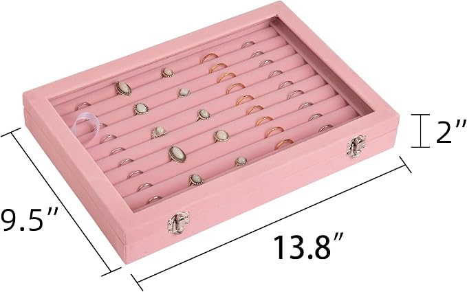 Frebeauty Rings/Earrings Organizer Tray - Image 2