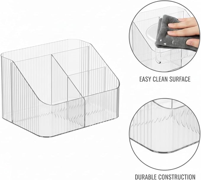 Rotating Acrylic Storage Box, 360-Degree Vanity Organizer - Image 6